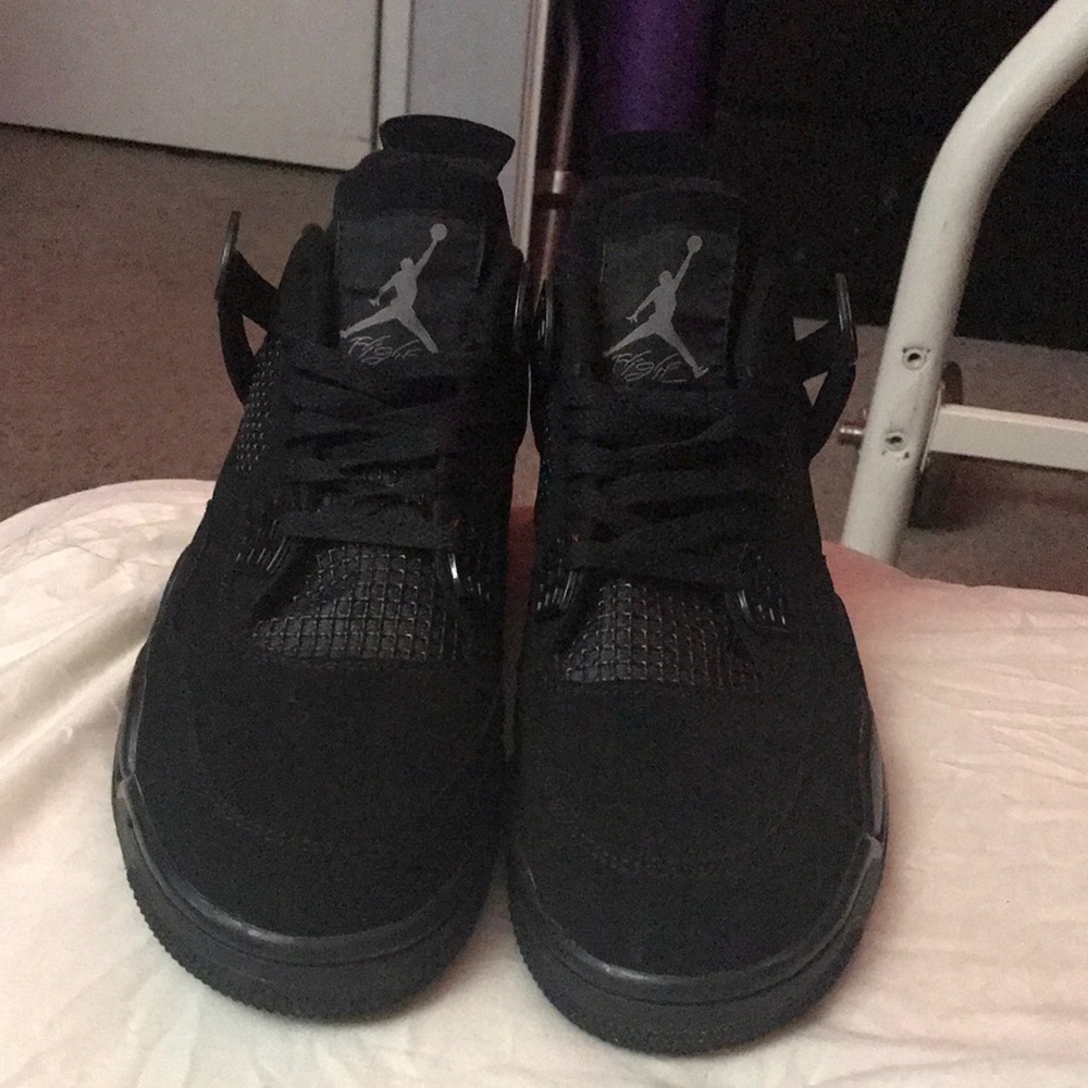 COPY - Air Jordan Retro “Black Cat” if bought I will clean the soles